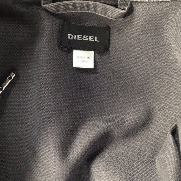 Diesel Men's Military Style Dark Navy Jacket Sz. Medium. - Picture 2 of 9